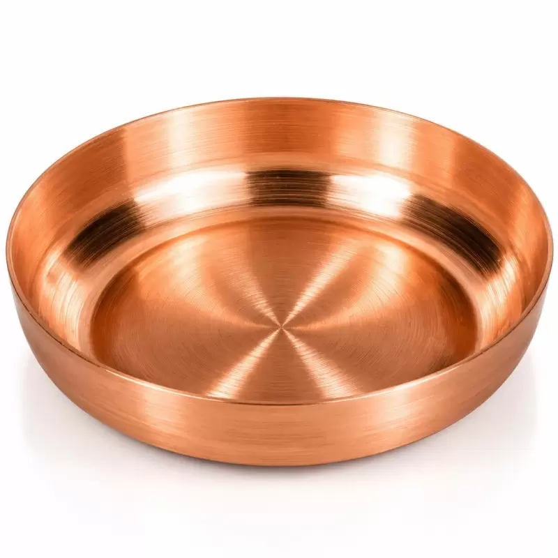 Petit bol en cuivre pur artisanal - 7cm