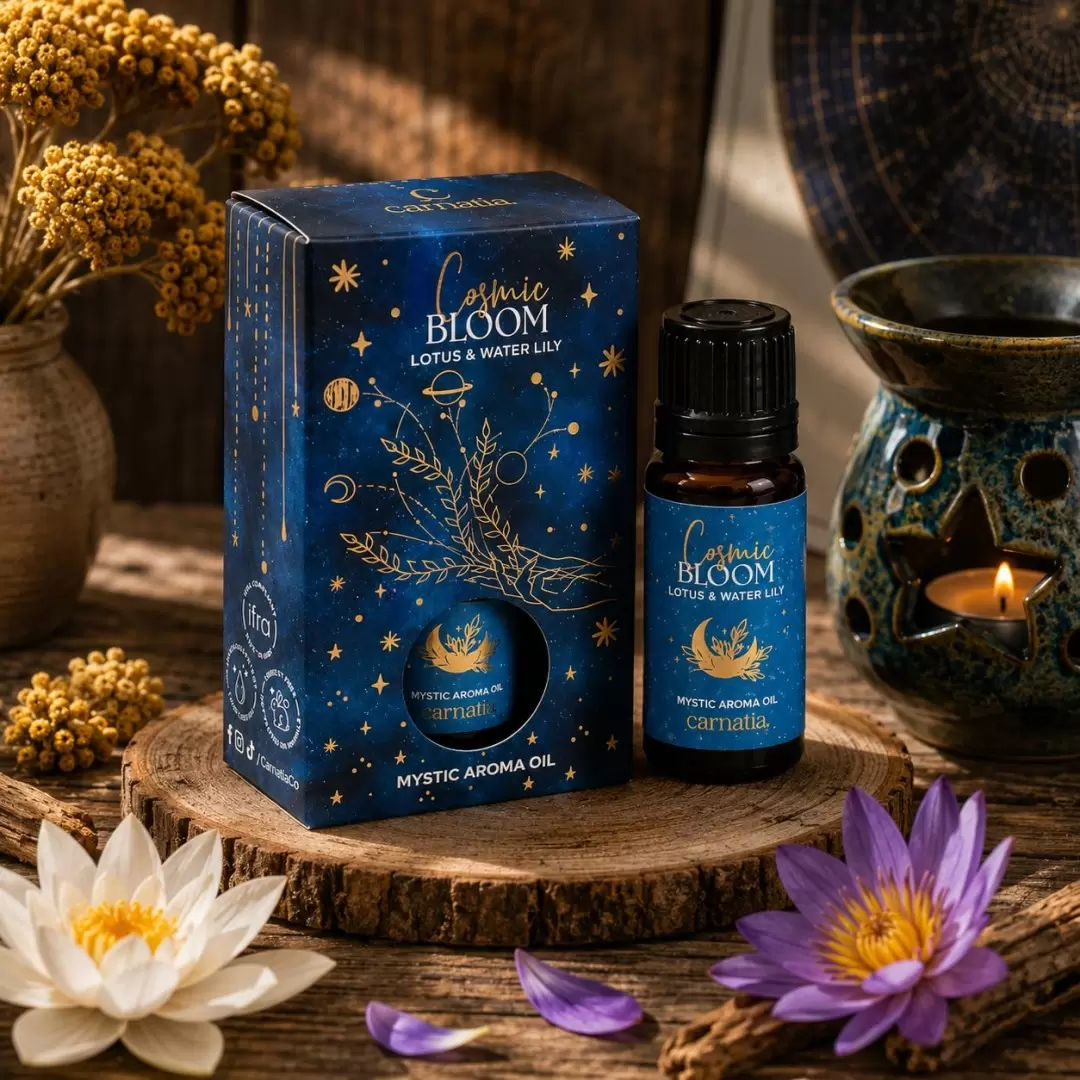 Huile aromatique Lotus & Nénuphar - Cosmic Bloom – Song of India