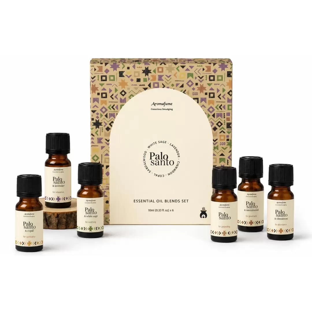 Coffret Palo Santo synergies d'huiles essentielles – Aromafume