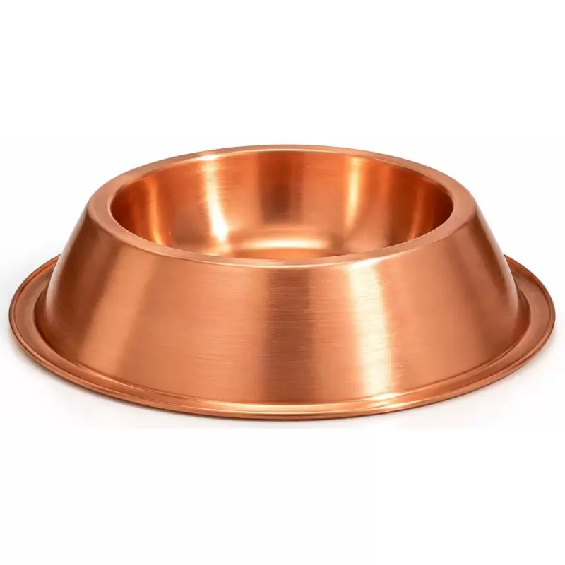 Gamelle en cuivre pour chien pour eau