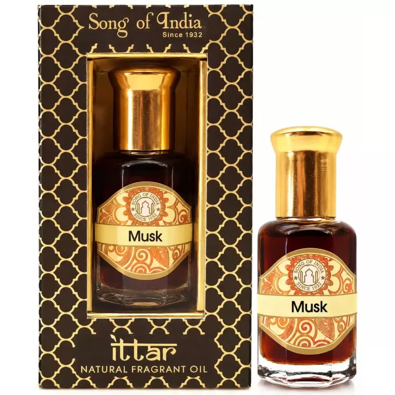 Parfum Musk sans alcool - 10ml - Song of India