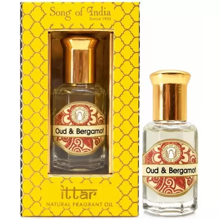 Parfum Oud & Bergamote sans alcool - 10ml - Song of India