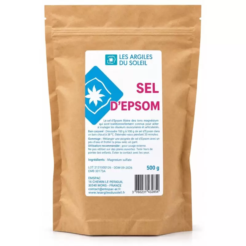 Sel d'Epsom - Les Argiles du Soleil