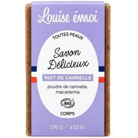 Savon exfoliant Bio cannelle Nuit de Cannelle | Louise émoi