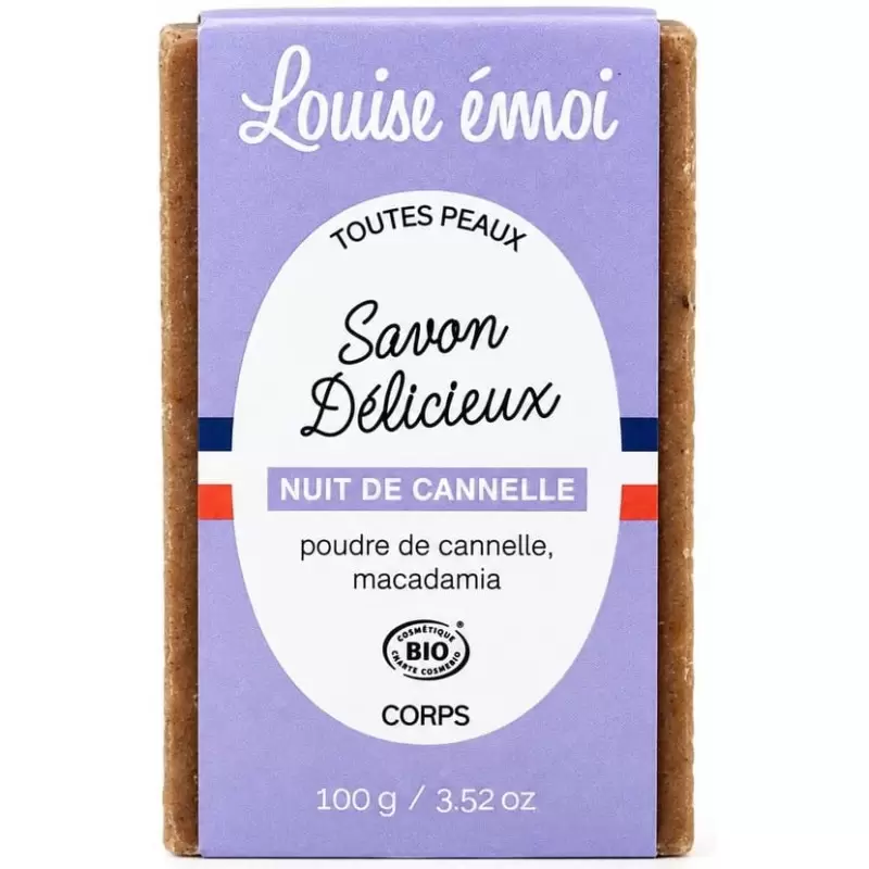 Savon exfoliant Bio cannelle Nuit de Cannelle | Louise émoi