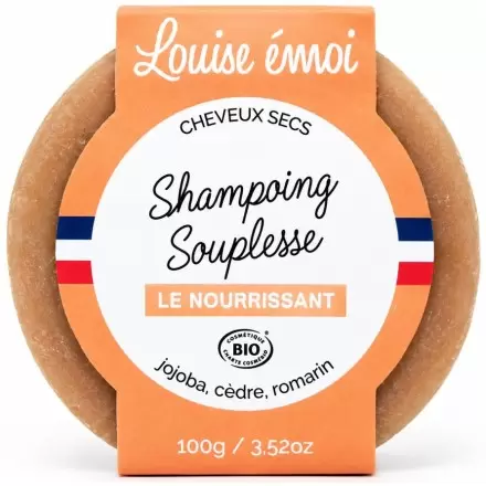 Shampoing solide Bio cheveux secs Le Nourrissant | Louise émoi