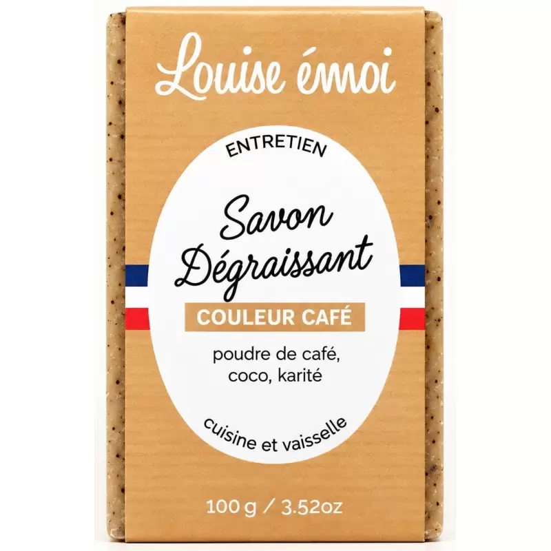 Savon vaisselle solide écologique Couleur Café | Louise émoi
