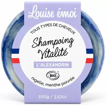 Shampoing solide Bio Nigelle - L’Alexandrin | Louise émoi