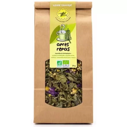 Tisane Digestion Bio Après Repas du Jura – Plantes Sauvages