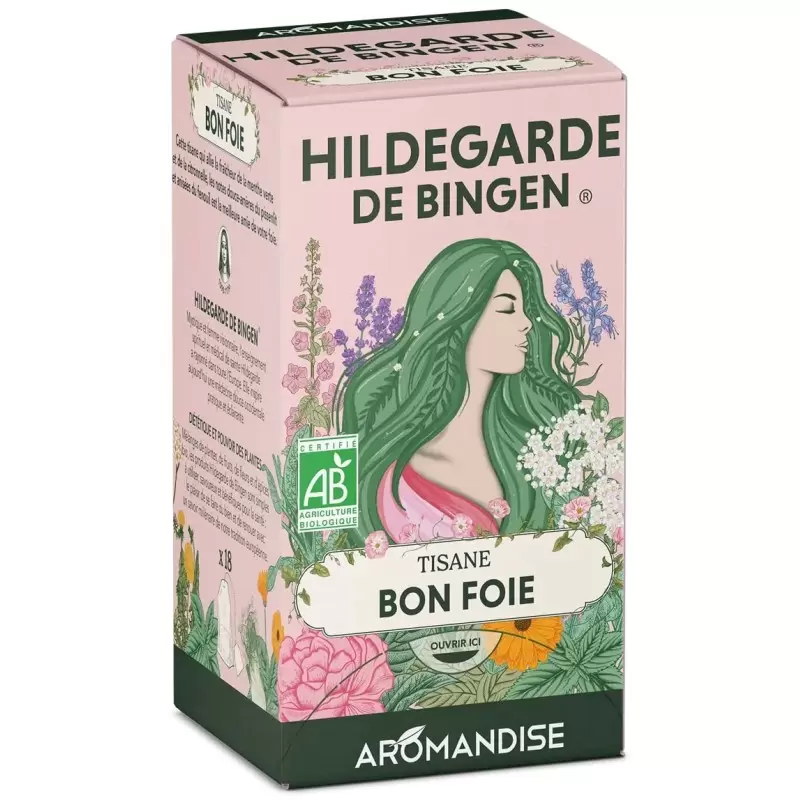 Tisane Bon Foie Bio Hildegarde de Bingen | Aromandise