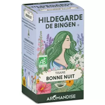 Tisane Bonne Nuit Bio Hildegarde de Bingen | Aromandise