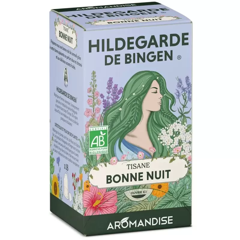Tisane Bonne Nuit Bio Hildegarde de Bingen | Aromandise
