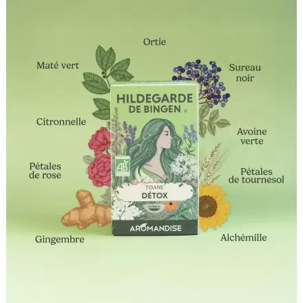 Tisane Détox Bio Hildegarde de Bingen | Aromandise