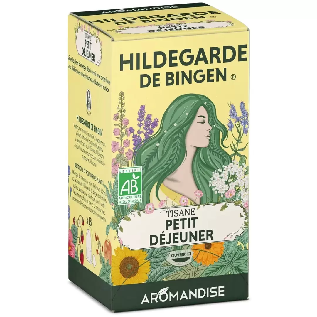Tisane Petit Déjeuner Bio Hildegarde de Bingen | Aromandise
