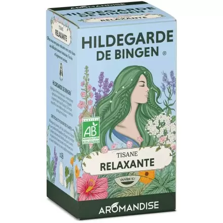 Tisane Relaxante Bio Hildegarde de Bingen | Aromandise