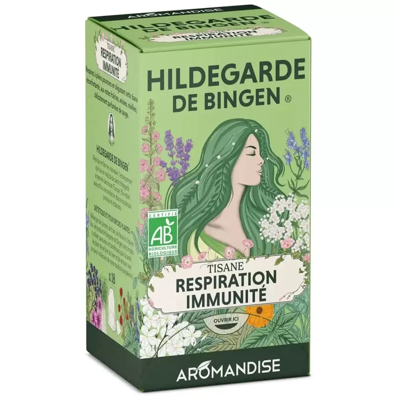 Tisane Respiration Immunité Bio Hildegarde de Bingen | Aromandise