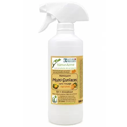 Nettoyant Multi-surfaces Bio Agrumes – Artisanal & Français | NaturAnne