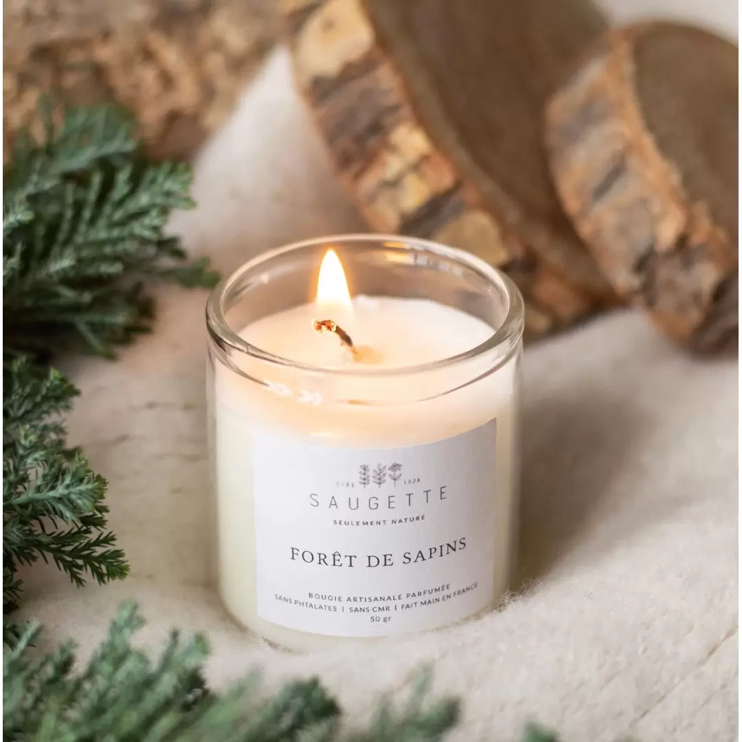 Coffret 3 Bougies parfumées artisanales Nuit de Noël | Saugette