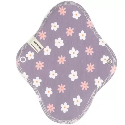 Serviette hygiénique lavable coton bio GOTS taille M | Alterosac