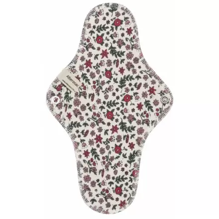 Serviette hygiénique lavable nuit coton bio GOTS taille L | Alterosac