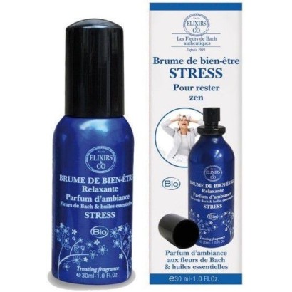 Brume Stress BIO - Fleurs de Bach - 30 ml - Elixirs & Co.