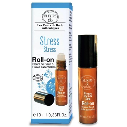 Roll-On Stress BIO - Fleurs de Bach - 10 ml - Elixirs & Co.