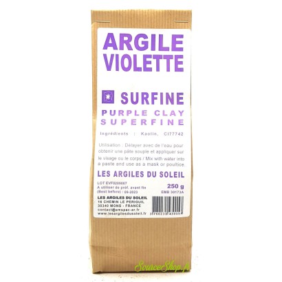 Argile violette - Surfine