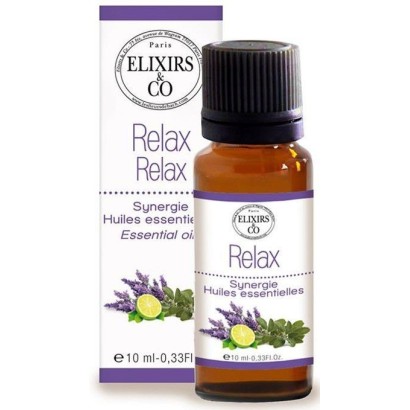 Synergie d'huiles essentielles Relax - 10 ml - Elixirs & Co.