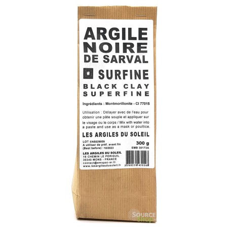 Argile noire - Surfine - Les Argiles du Soleil