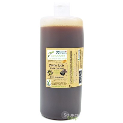 Savon noir liquide BIO concentré à l'huile d'olive