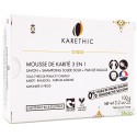 Savon / Shampooing BIO au karité & rhassoul - 100g - Karethic