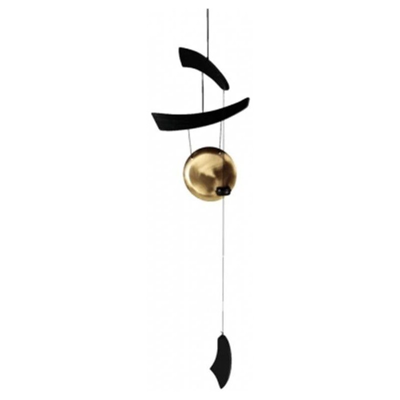 Carillon à vent Gong zen en fer - 65 cm