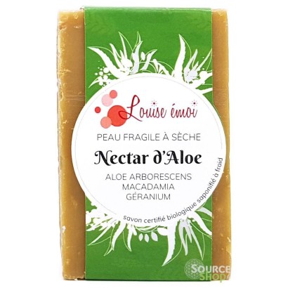 Savon BIO à l'Aloe & Macadamia - "Nectar d'Aloe"
