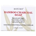 Savon ayurvédique au charbon de bambou - 100g - Maroma