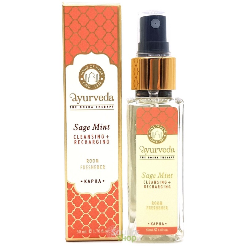 Spray d'ambiance Sauge & Menthe - Kapha - Song of India