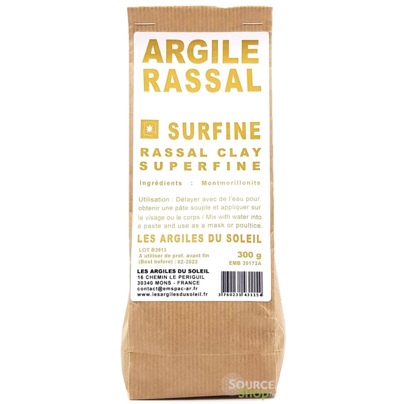 Argile Rassal - Surfine - Les Argiles du Soleil