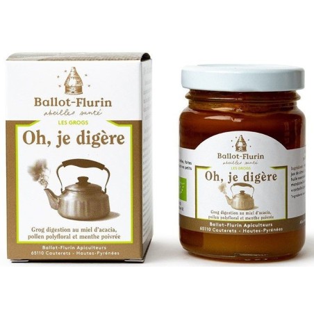 Grog BIO digestion Oh, Je Digère - 125g - Ballot Flurin