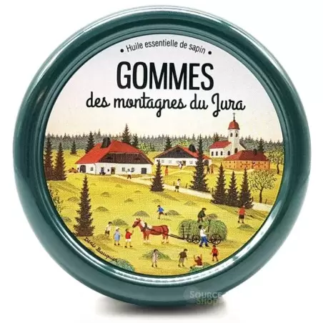 Gommes BIO des montagnes du Jura - Aromacomtois