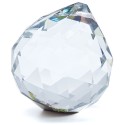 Boule facetée de cristal - Sphère attrape-soleil