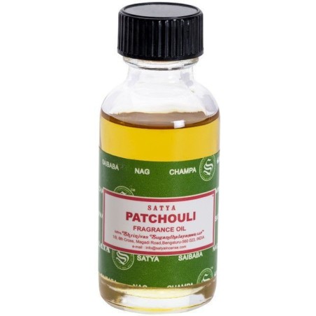 Huile parfumée Patchouli - 30ml - Satya