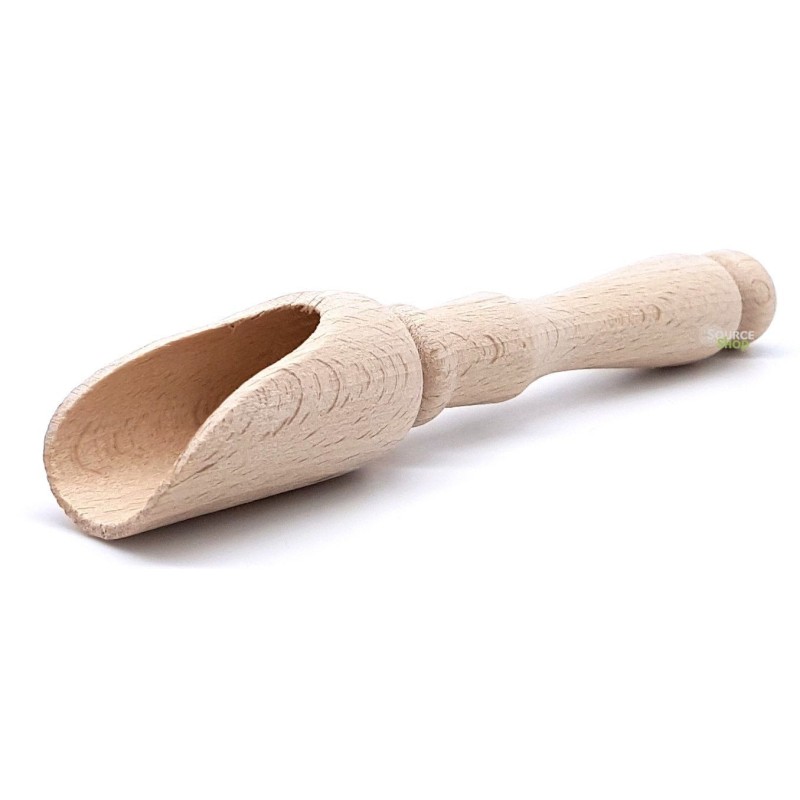Cuillère à Sel Cœur Fait Main En Étain Fin - Fabrication Française Artisanale