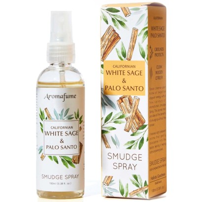 Spray d'ambiance Sauge blanche & Palo Santo - Smudge - Aromafume