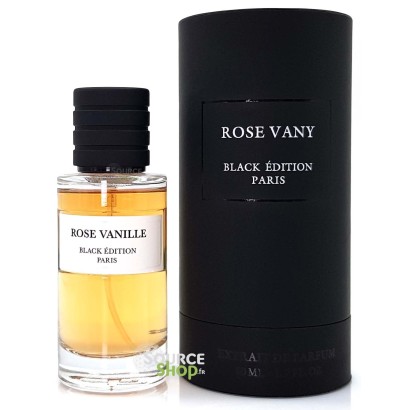 Parfum Rose Vanille - Générique - de Black Edition
