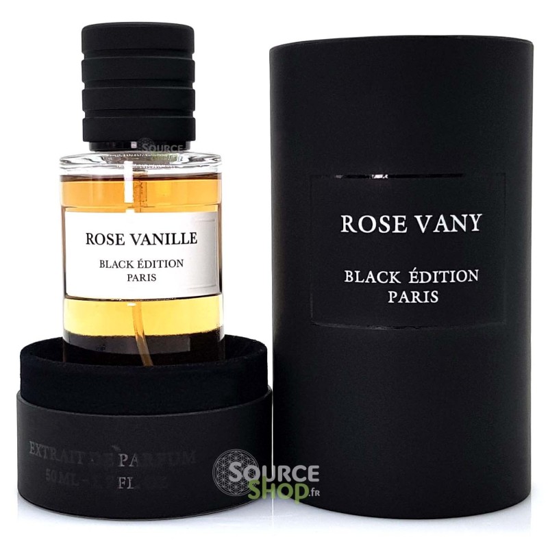 Parfum Black Edition Rose Vanille – capricieusesboutique