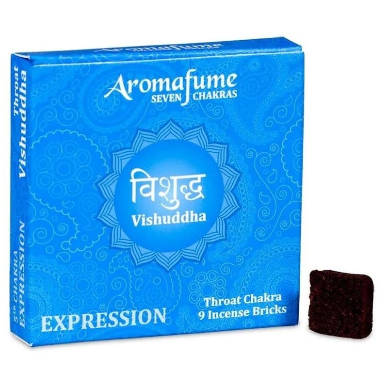 Briques d'encens Expression - Chakra Gorge - Vishuddha - Aromafume