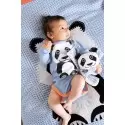 Doudou Panda en coton BIO - Coq en Pâte