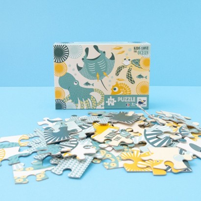 Puzzle Oceans - 70 pièces - 5 ans et + - Coq en Pâte