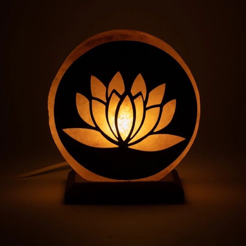 Lampe de sel Lotus - 5kg
