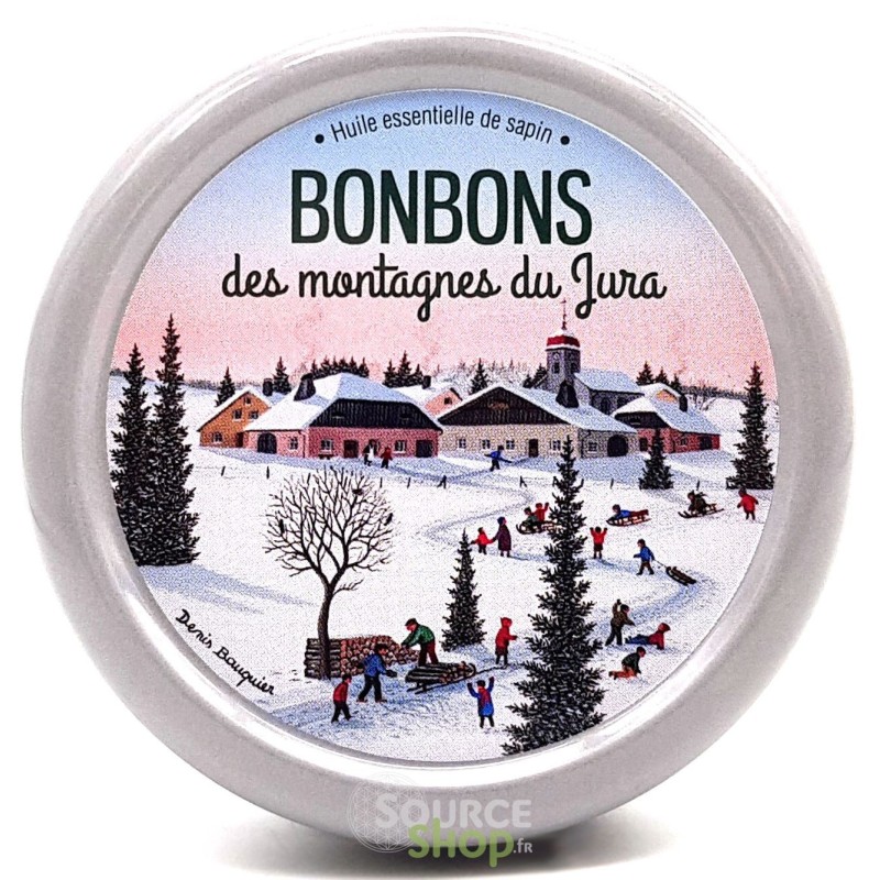 Bonbons BIO des montagnes du Jura - Aromacomtois