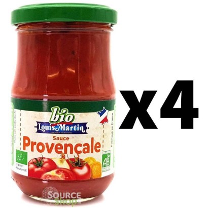 Lot de 4 sauces tomate Provençale BIO